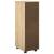 Cabinet mobil cu roata Maro 34 x 39 x 93,5 cm Lemn de pin masiv GartenMobel Dekor
