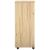 Cabinet mobil cu roata Maro 34 x 39 x 93,5 cm Lemn de pin masiv GartenMobel Dekor