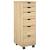 Cabinet mobil cu roata Maro 34 x 39 x 93,5 cm Lemn de pin masiv GartenMobel Dekor
