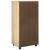 Cabinet mobil cu roata Maro 53 x 39 x 103 cm Lemn de pin masiv GartenMobel Dekor