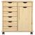 Cabinet mobil Maro 63,5 x 39 x 65,5 cm Lemn de pin masiv GartenMobel Dekor