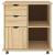 Cabinet mobil Maro 63,5 x 39 x 65,5 cm Lemn de pin masiv GartenMobel Dekor