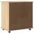 Cabinet mobil Maro 63,5 x 39 x 65,5 cm Lemn de pin masiv GartenMobel Dekor