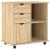 Cabinet mobil Maro 63,5 x 39 x 65,5 cm Lemn de pin masiv GartenMobel Dekor