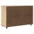 Cabinet mobil Maro 100 x 39 x 65,5 cm Lemn de pin masiv GartenMobel Dekor