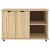 Cabinet mobil Maro 100 x 39 x 65,5 cm Lemn de pin masiv GartenMobel Dekor