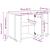 Cabinet mobil Maro 100 x 39 x 65,5 cm Lemn de pin masiv GartenMobel Dekor