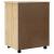 Dulap mobil cu sertare MOSS Lac transparent 53 x 39 x 65,5 cm GartenMobel Dekor