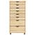 Dulap mobil cu sertare MOSS Lac transparent 53 x 39 x 103 cm GartenMobel Dekor