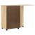 Sertar Mobil cu Birou MOSS Lac transparent 105,5 x 39 x 74,5 cm GartenMobel Dekor