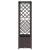 Pat Ridicat cu Trellis și Acoperiș Maro 163 x 40 x 141 cm PP GartenMobel Dekor