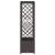 Pat Ridicat cu Trellis și Acoperiș Maro 204 x 40 x 141 cm PP GartenMobel Dekor
