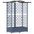 Pat Ridicat cu Trellis și Acoperiș Gri 124 x 40 x 126 cm PP GartenMobel Dekor