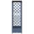 Pat Ridicat cu Trellis și Acoperiș Gri 163 x 40 x 126 cm PP GartenMobel Dekor