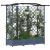 Pat Ridicat cu Trellis și Acoperiș Gri 163 x 40 x 126 cm PP GartenMobel Dekor