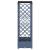 Pat Ridicat cu Trellis și Acoperiș Gri 203,5 x 40 x 125 cm PP GartenMobel Dekor
