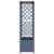 Pat Ridicat cu Trellis și Acoperiș Gri 163 x 40 x 141 cm PP GartenMobel Dekor