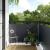Ecran de balcon din poliratan gri inchis 600 x 80 cm, rezistent UV