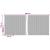 Ecran de intimitate pentru balcon din poliratan negru 600x100 cm
