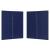 Perete lateral pentru cort de petrecere 2 pcs albastru GartenMobel Dekor