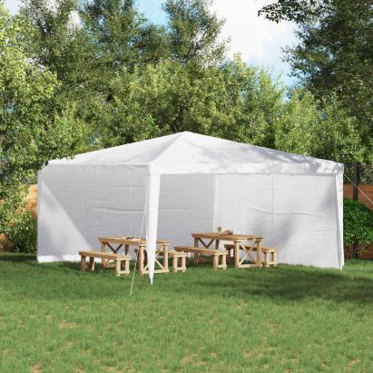 Perete lateral pentru cort de petrecere 2 pcs Alb 400 x 195 cm GartenMobel Dekor