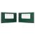 Perete lateral pentru cort de petrecere 2 pcs 400 x 195 cm GartenMobel Dekor