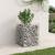 Pat ridicat din gabion Argintiu GartenMobel Dekor