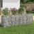 Pat ridicat din gabion Argintiu GartenMobel Dekor