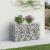 Pat ridicat din gabion Argintiu GartenMobel Dekor