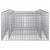 Pat ridicat din gabion Argintiu GartenMobel Dekor