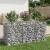 Pat ridicat din gabion Argintiu GartenMobel Dekor
