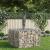 Pat ridicat din gabion Argintiu GartenMobel Dekor