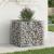 Pat ridicat din gabion Argintiu GartenMobel Dekor