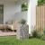 Pat ridicat din gabion Argintiu GartenMobel Dekor