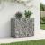 Pat ridicat din gabion Argintiu GartenMobel Dekor