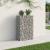 Pat ridicat din gabion Argintiu GartenMobel Dekor