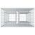 Pat ridicat din gabion Argintiu GartenMobel Dekor