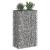 Pat ridicat din gabion Argintiu GartenMobel Dekor