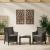 Set de lounge cu pernă 3 pcs Antracit PP GartenMobel Dekor