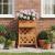 Grădină verticală trellis Portocaliu 48 x 30 x 70,5 cm GartenMobel Dekor