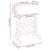 Grădină verticală trellis Portocaliu 48 x 30 x 70,5 cm GartenMobel Dekor