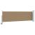 Awning lateral 100% poliester, fier, oțel GartenMobel Dekor