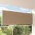 Awning lateral 100% poliester, fier, oțel GartenMobel Dekor