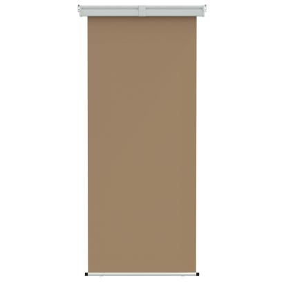 Awning lateral pentru balcon 100% poliester, fier, oțel GartenMobel Dekor
