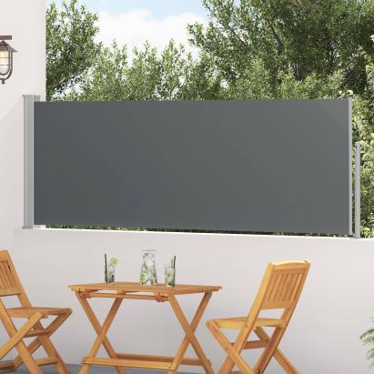 Jaluzea laterală retractabilă Antracit 300 x 100 cm Poliester GartenMobel Dekor