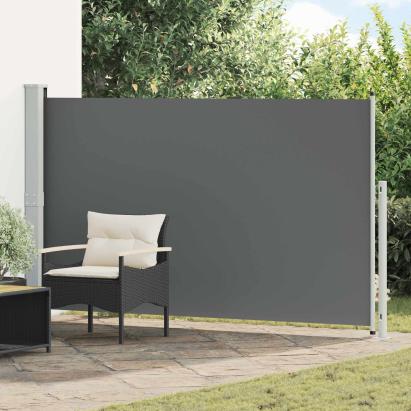 Jaluzea laterală retractabilă Antracit 300 x 180 cm Poliester GartenMobel Dekor