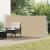 Jaluzea laterală retractabilă Bej 500 x 117 cm Poliester GartenMobel Dekor