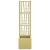 Ghiveci de grădină cu trellis Verde 36 x 36 x 140 cm PP GartenMobel Dekor