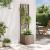 Ghiveci de grădină cu trellis Maro 36 x 36 x 140 cm PP GartenMobel Dekor