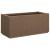 Cutie de flori pentru grădină Maro 80 x 36 x 35 cm PP GartenMobel Dekor